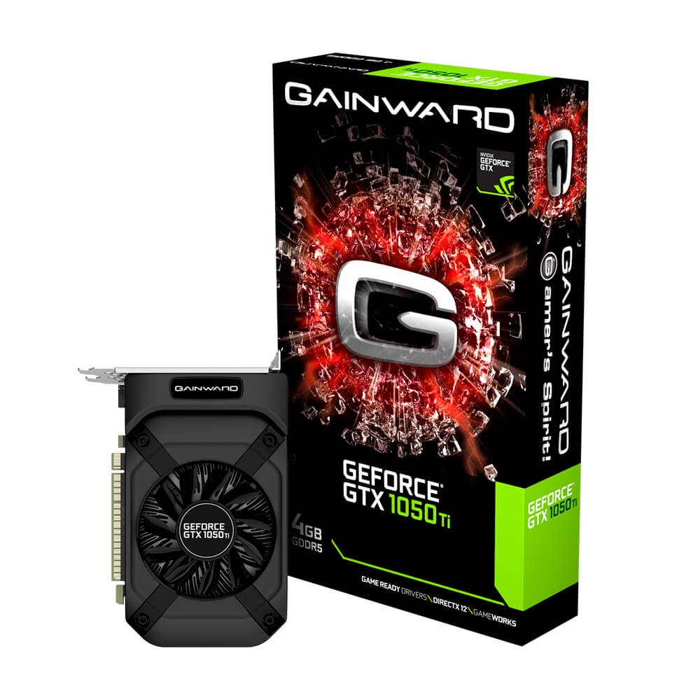 Placa De Vídeo Gainward GTX 1050 Ti 4GB GDDR5 128bits - NE5105T018G1-1070F