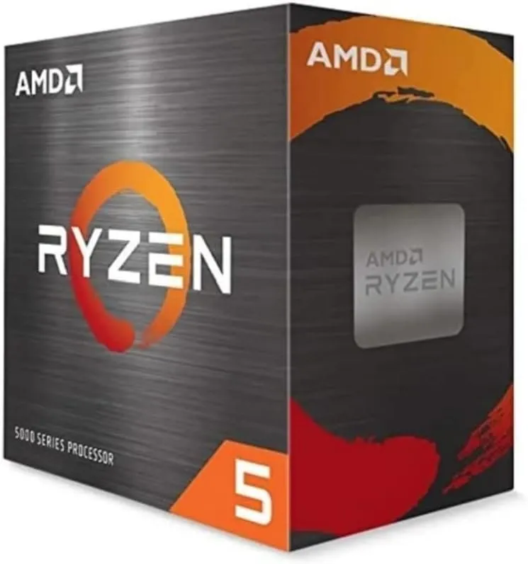 Processador AMD Ryzen 5 5500 3.60GHz (Turbo 4.20GHz) - 5000 Series, AM4 - 100-100000457BOX