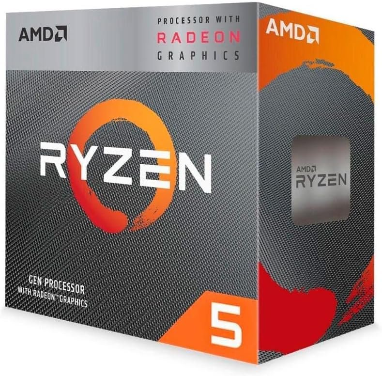Processador AMD Ryzen 5 4600G 3.70GHz (Turbo 4.20GHz) - 4000 Series, AM4 - 100-100000147BOX