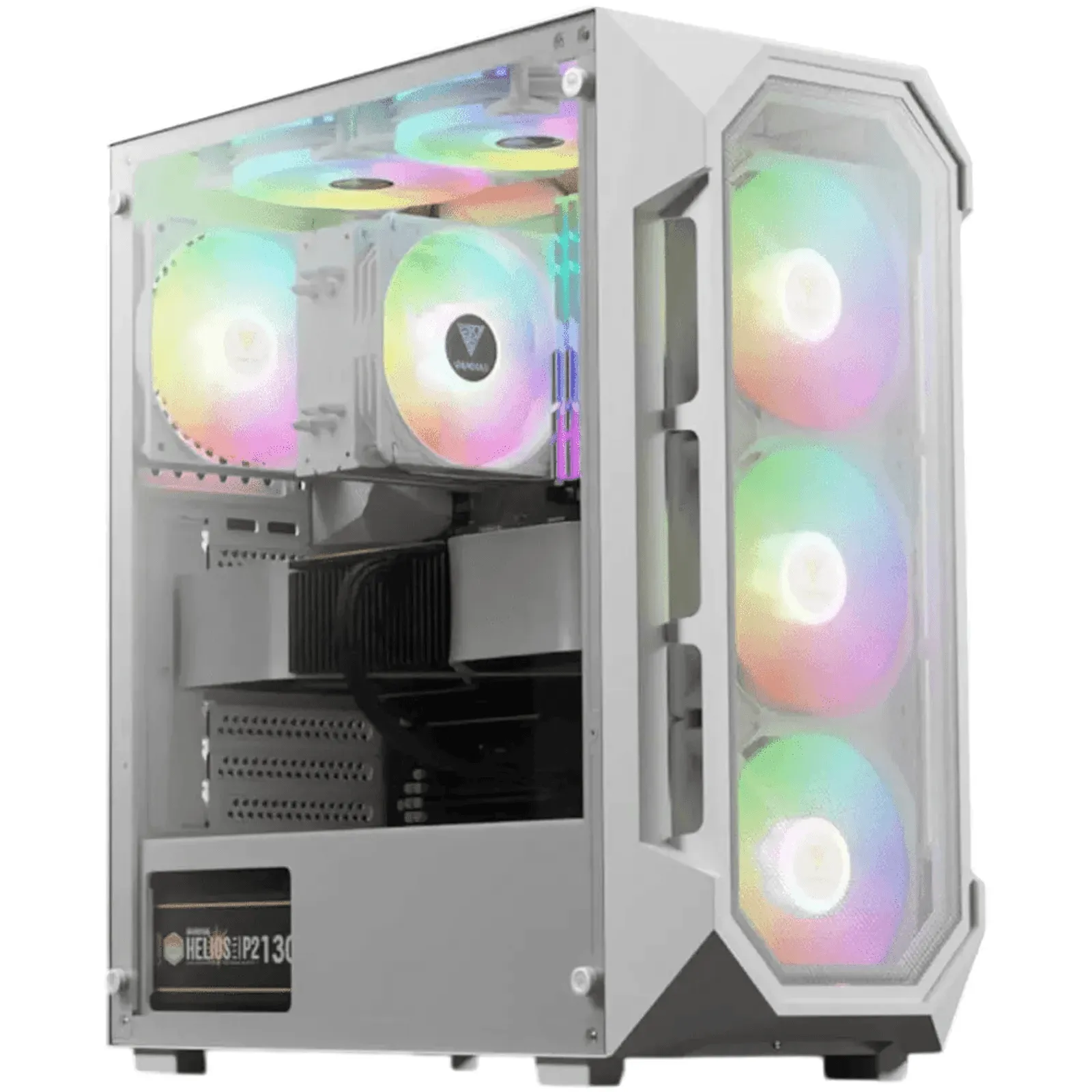 PC Gamer Ryzen 5 8400F, RTX 5060, 16GB DDR5, SSD NVMe 500GB, 600W 80 Plus, GC1077-E