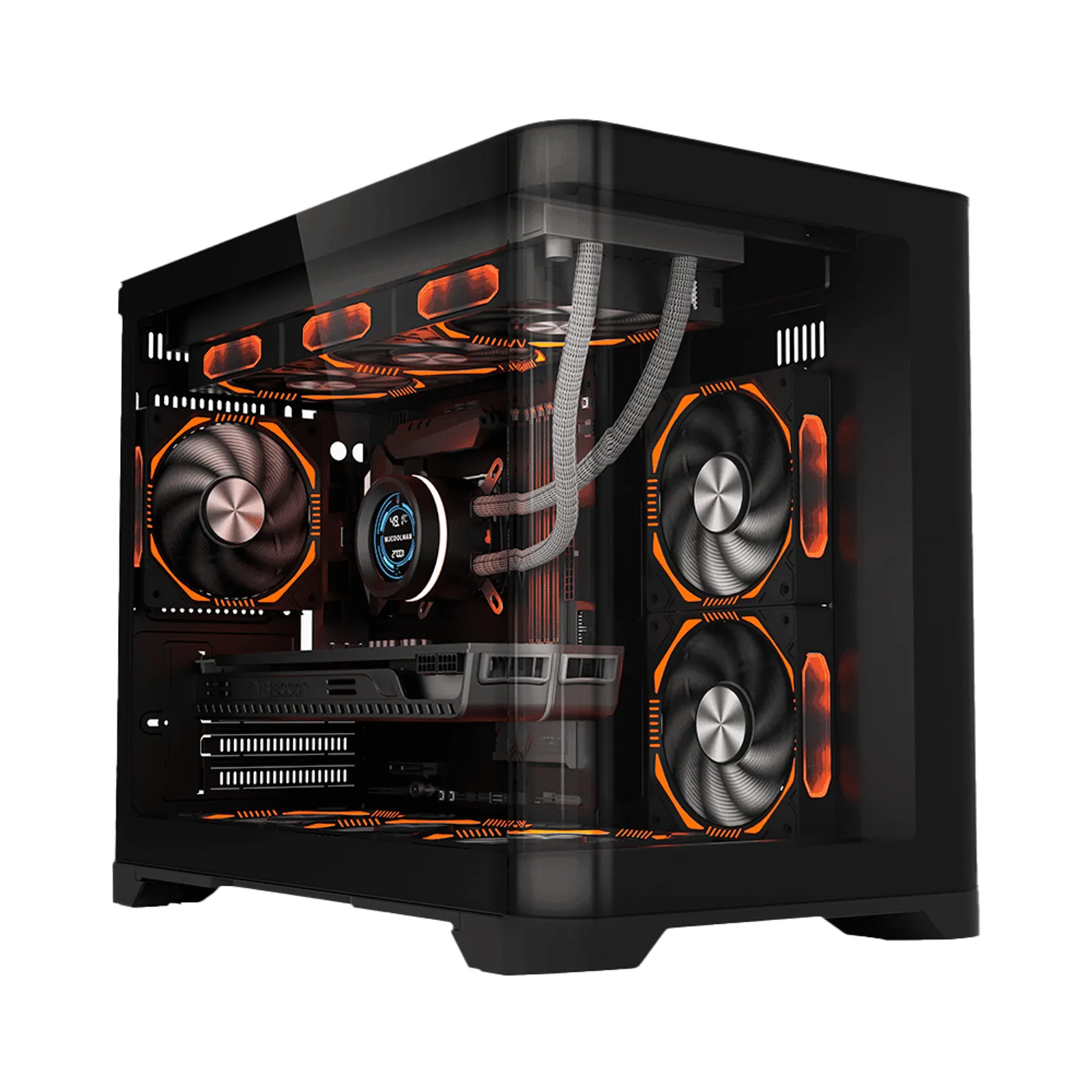 PC Gamer Ryzen 5 5500, RTX 5060, 16GB DDR4, SSD NVMe 500GB, 600W 80 Plus, OKZJ18MV-E