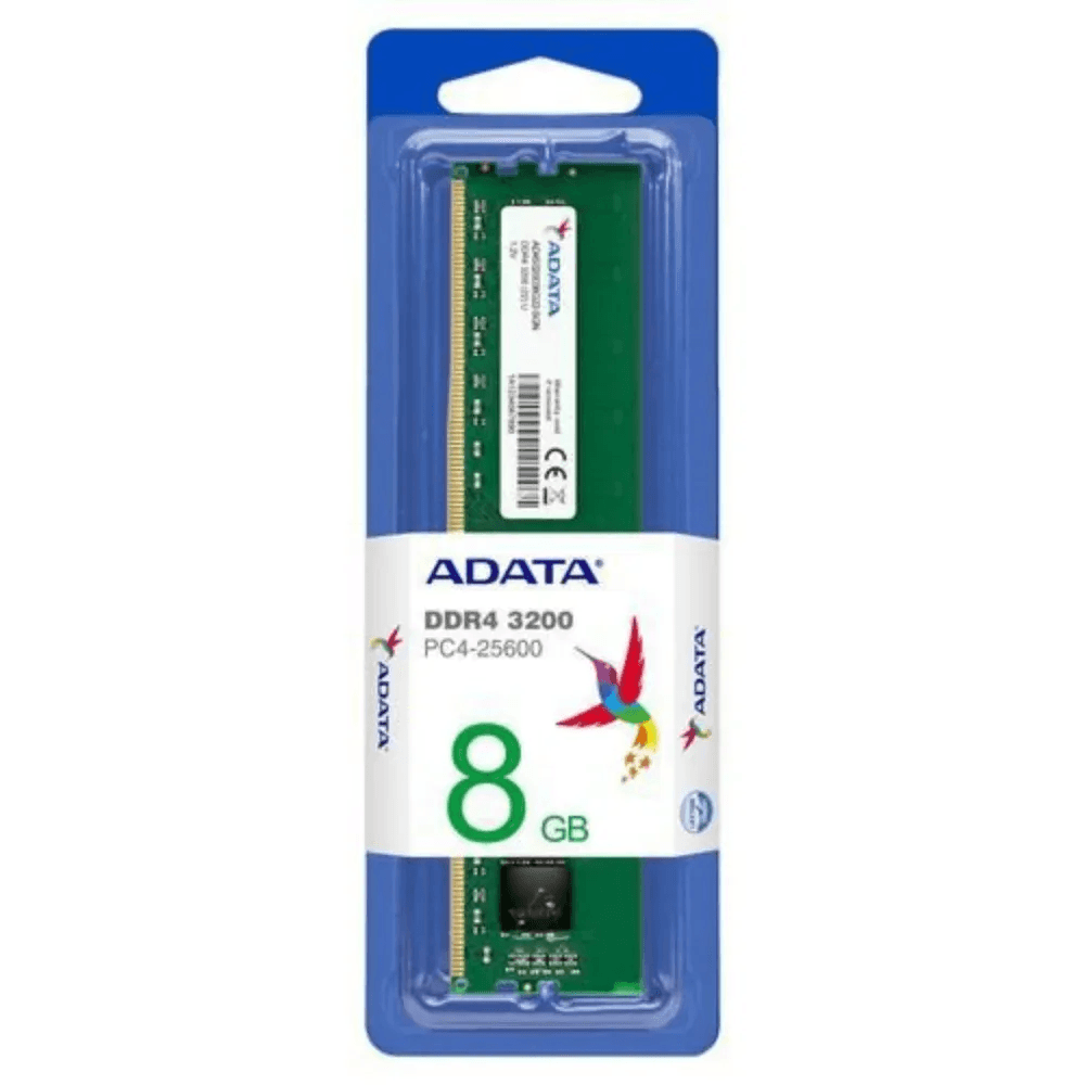 Memoria ADATA, 8GB, DDR4, 3200MHz, CL22, AD4U32008G22-SGN