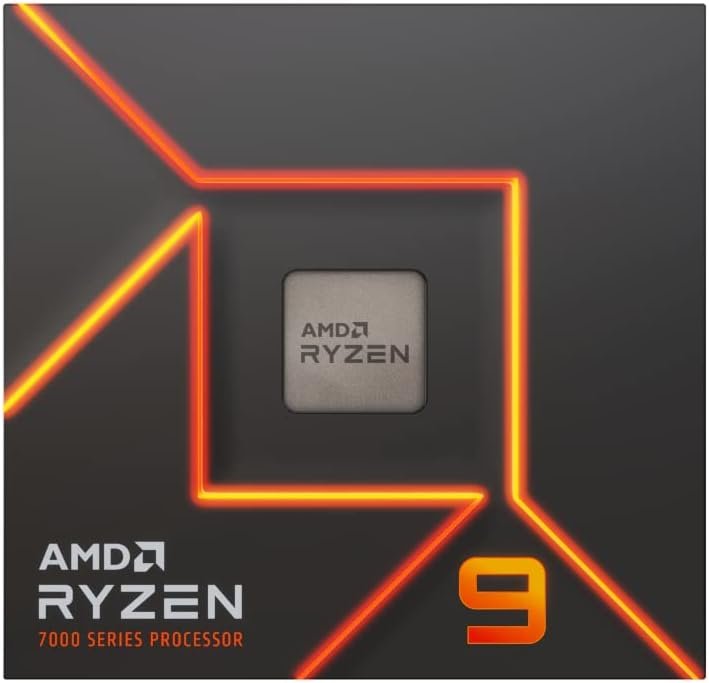 Processador AMD Ryzen 9 7900X 4.70GHz (Turbo 5.60GHz) - 7000 Series, AM5 - 100-100000589WOF