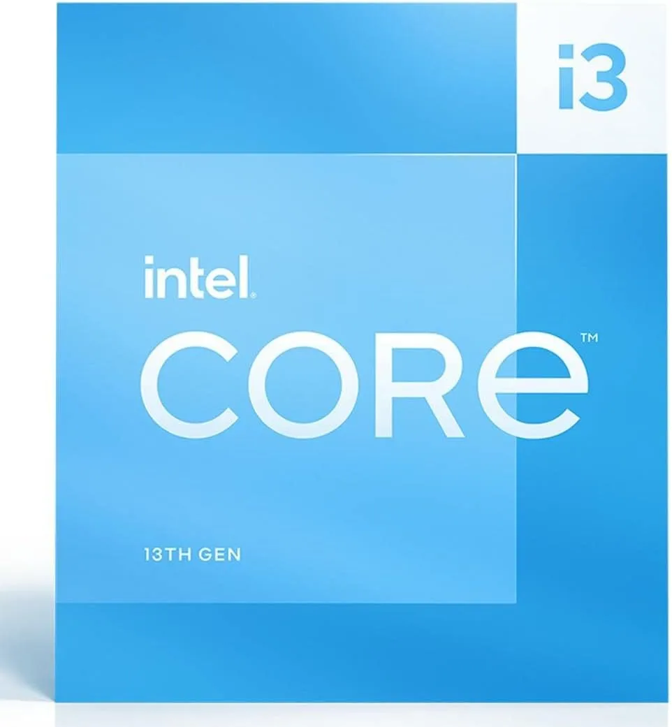 Processador Intel Core i3-13100 3.40 GHz (Turbo 4.50 GHz) - 13ª Geração, LGA 1700 - BX8071513100