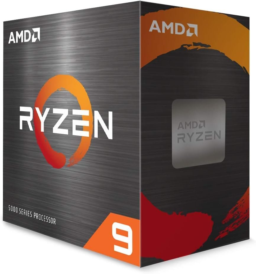 Processador AMD Ryzen 9 5900X 3.70GHz (Turbo 4.80GHz) - 5000 Series, AM4 - 100-100000061WOF