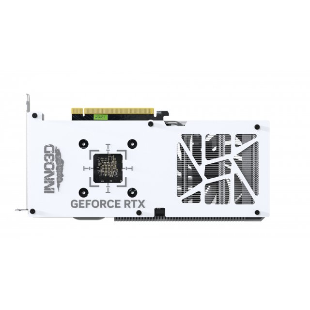 Placa de Vídeo INNO3D GeForce RTX 4060 Twin X2 OC White 8GB GDDR6 128-Bit - N40602-08D6X-173051W