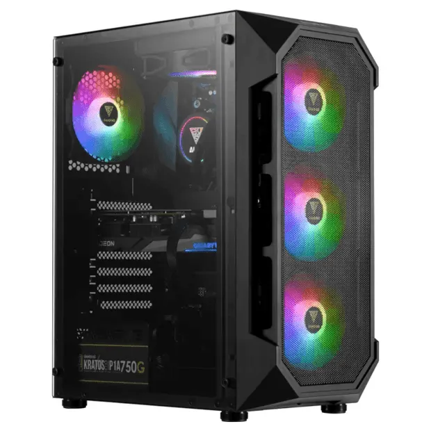 PC Gamer Ryzen 5 8400F, RTX 5050, 16GB DDR5, SSD NVMe 500GB, 600W 80 Plus, GC1003-E