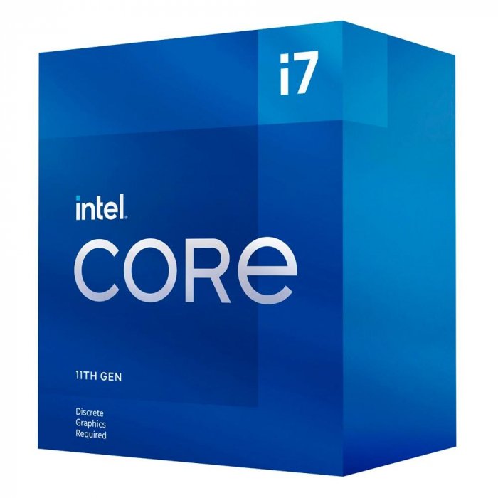 Processador OEM Intel Core i7-11700F, 2.50GHz (Turbo 4.90GHz), 11ª Geração, LGA 1200, CM8070804491213