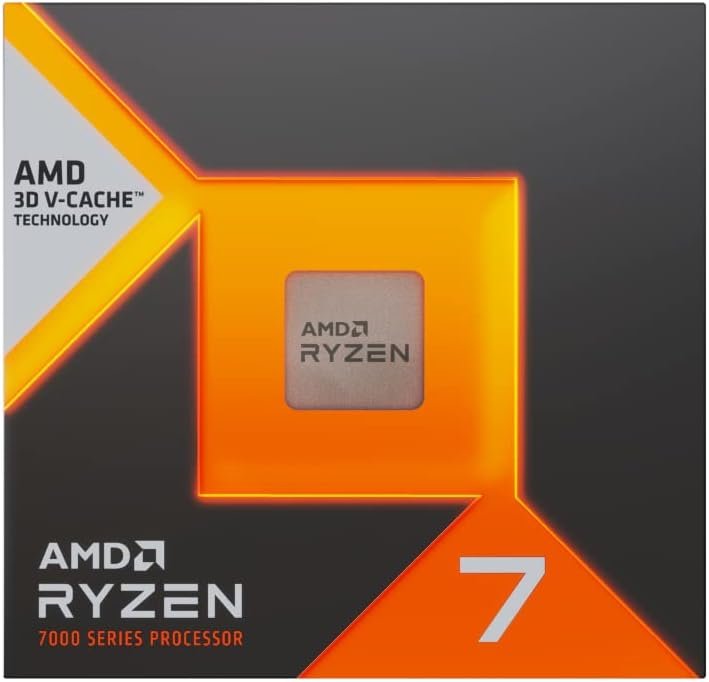 Processador AMD Ryzen 7 7800X3D 4.20GHz (Turbo 5.00GHz) - 7000 Series, AM5 - 100-100000910WOF