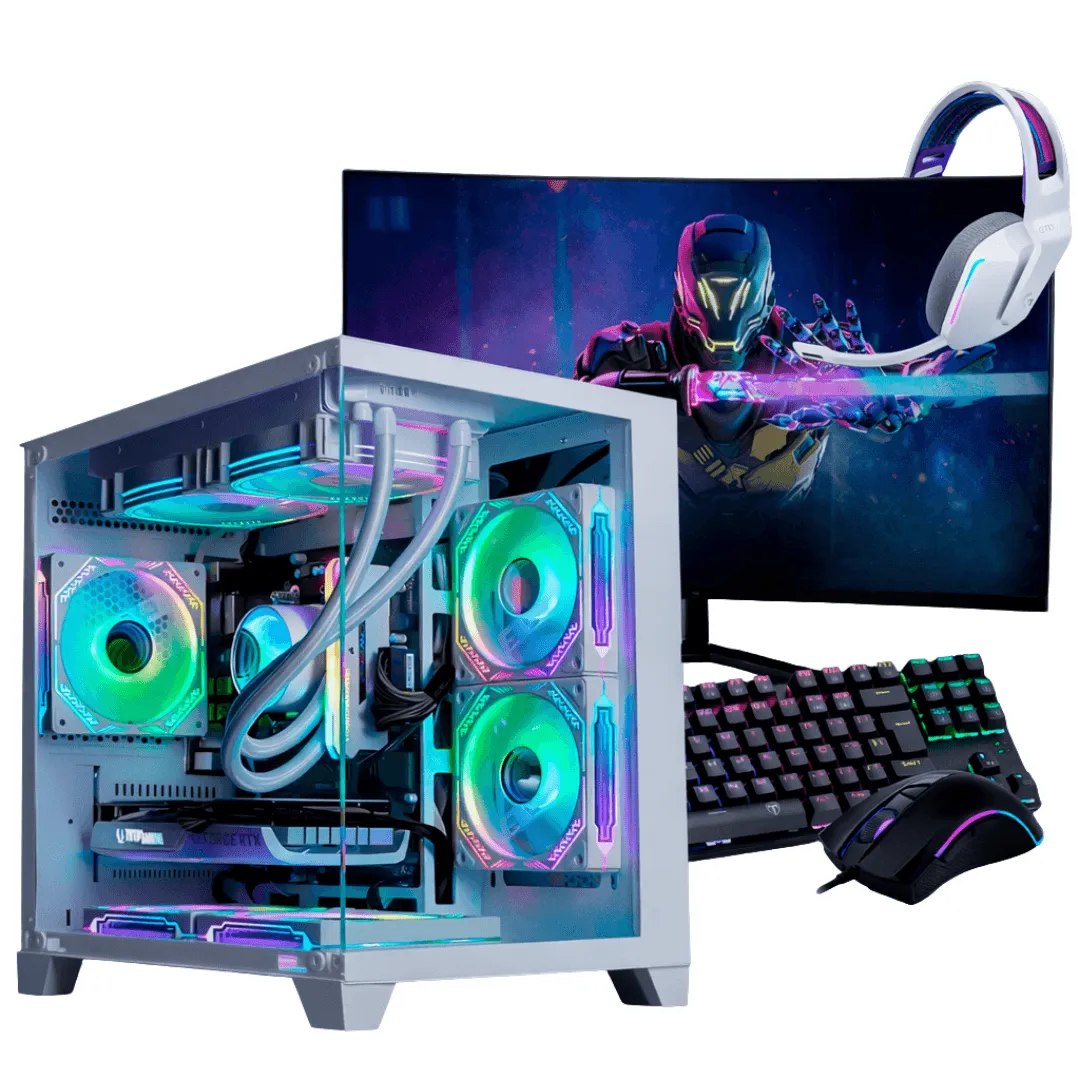 PC Gamer Completo Ryzen 5 4500, GTX 1650, 16GB DDR4, SSD 480GB, 500W 80 Plus, AQUA059-E