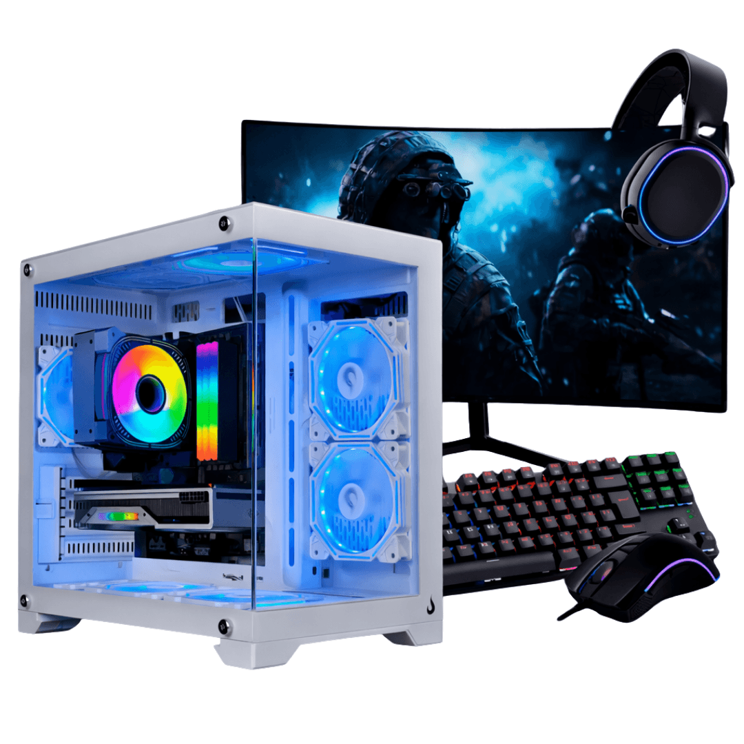 PC Gamer Completo Ryzen 5 5600GT, 16GB DDR4, SSD NVMe 500GB, 500W 80 Plus, PCRISE04-E