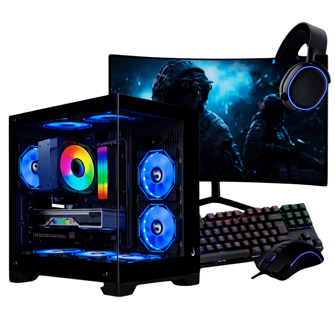 PC Gamer Completo Ryzen 5 5600GT, 16GB DDR4, SSD NVMe 500GB, 500W 80 Plus, PCRISE02-E
