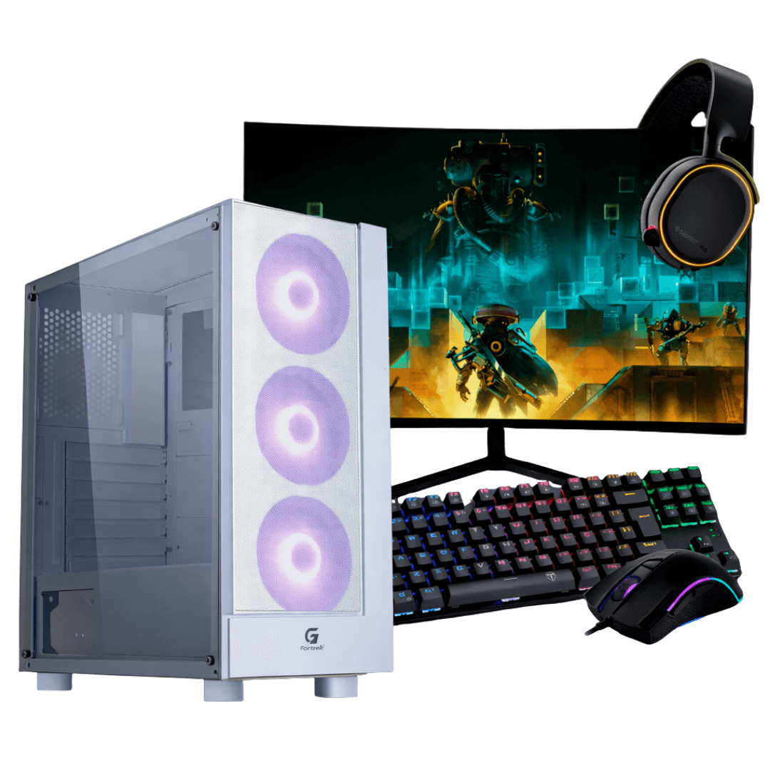PC Gamer Completo Ryzen 5 5600G, 16GB DDR4, SSD 480GB, 500W 80 Plus