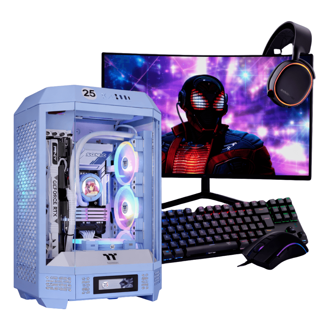 PC Gamer Completo Intel i7 14700F, RTX 4060, 16GB DDR5 RGB, SSD NVME 1TB, 700W 80 Plus, PCINT04-E