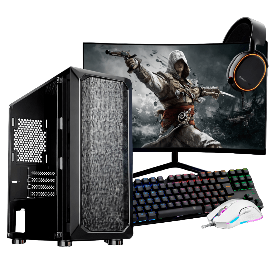 PC Gamer Completo Ryzen 5 5600G, 16GB DDR4, SSD 480GB, 500W 80 Plus
