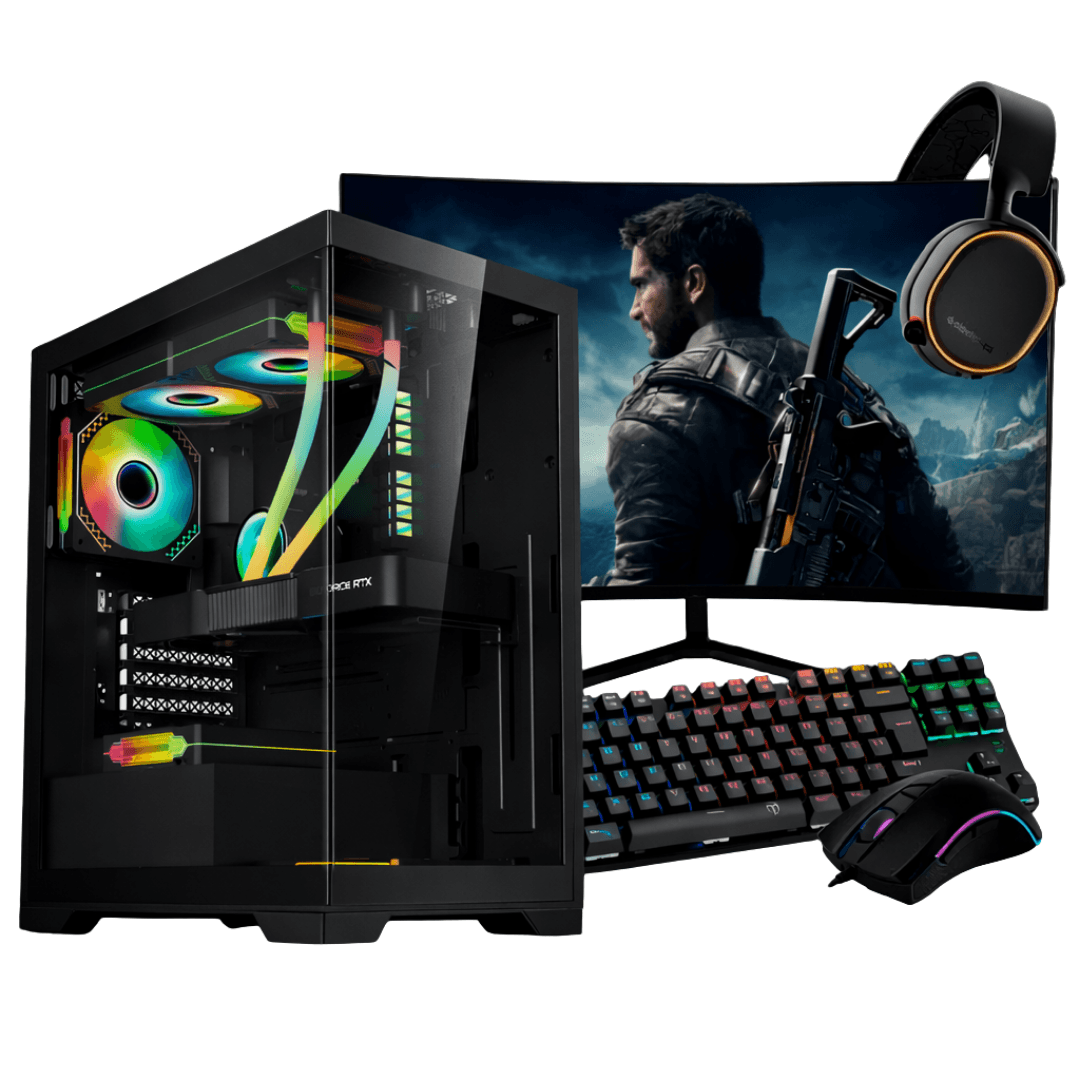 PC Gamer Completo Ryzen 5 5600GT, 16GB DDR4, SSD 480GB, 500W 80 Plus, PCRZN32-E