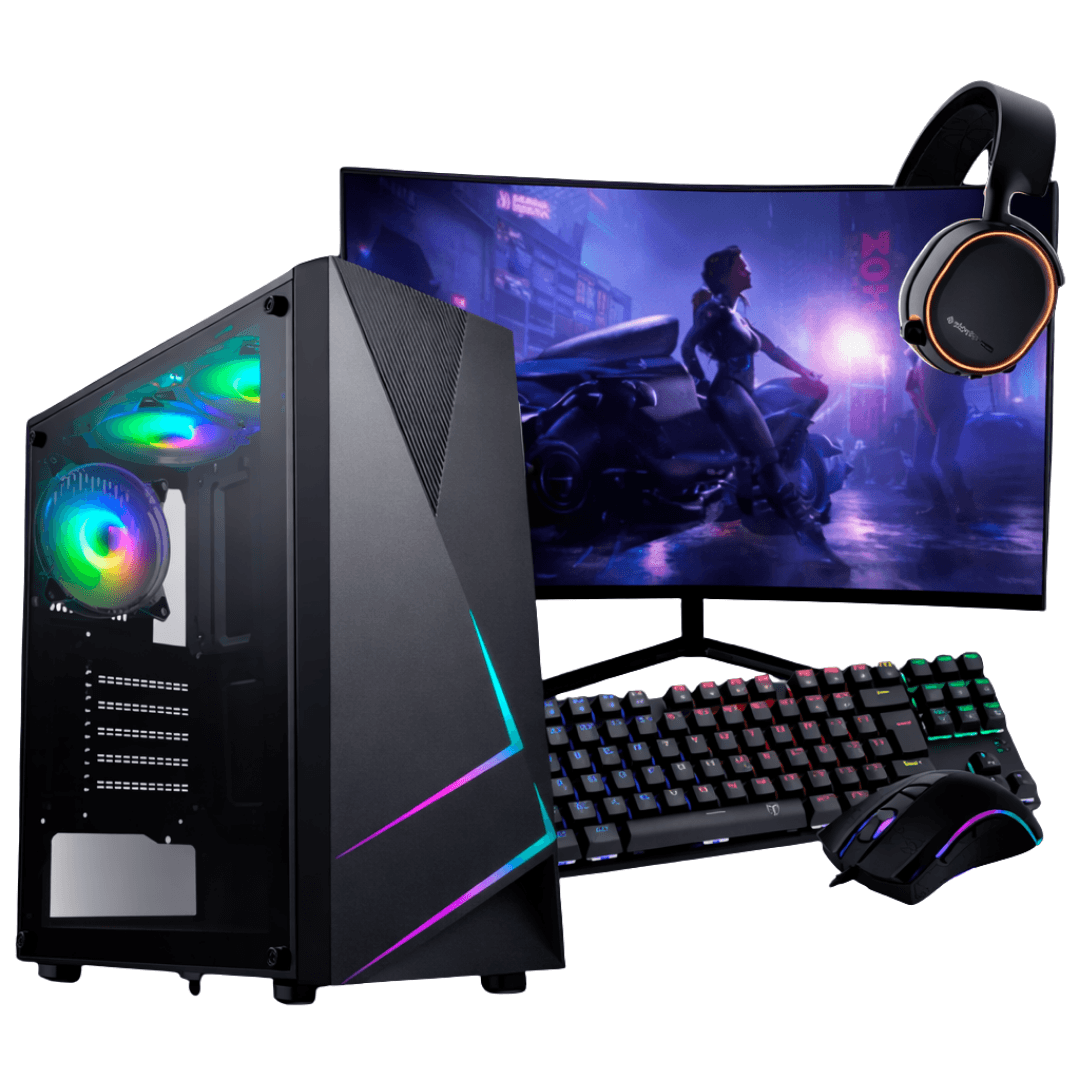 PC Gamer Completo Ryzen 5 5600GT, 8GB DDR4, SSD 240GB, 500W 80 Plus, PCR56GT04-E