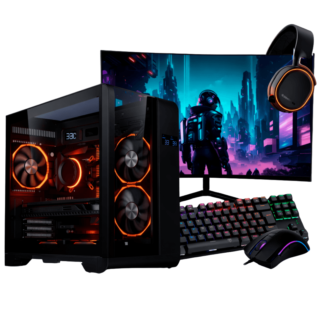 PC Gamer Completo Ryzen 7 5700G, 16GB DDR4, SSD NVMe 500GB, 500W 80 Plus, PCR7G02-E