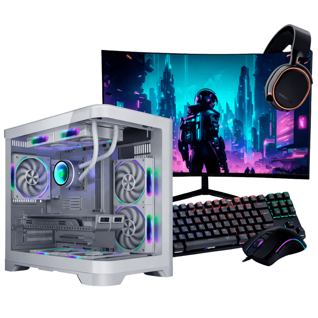 PC Gamer Completo Ryzen 5 5500, RTX 3060, 16GB DDR4, SSD 480GB, 600W 80 Plus, GDYN4MEAB-E