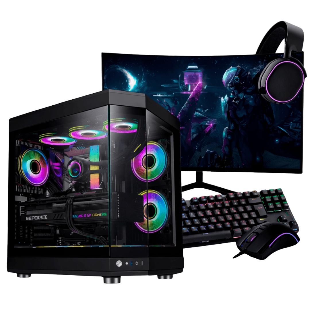 PC Gamer Completo Ryzen 7 5800X, RTX 4060 Ti, 64GB RGB DDR4, SSD NVMe 1TB, 700W 80 Plus, Full Black, UNR12-E