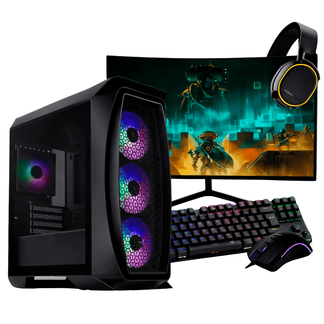 PC Gamer Completo Intel Core i7 12700F, RTX 3060, 16GB DDR4, SSD 480GB, 600W 80 Plus, AERO08-E