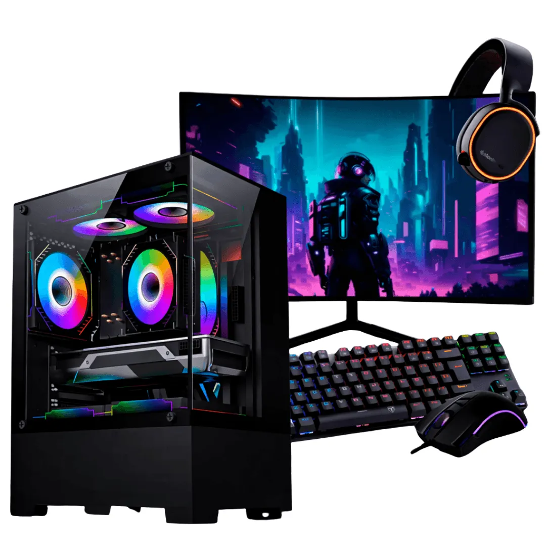 PC Gamer Completo Ryzen 5 5600GT, 16GB DDR4, SSD 240GB, 400W 80 Plus, CRISEPC2-E