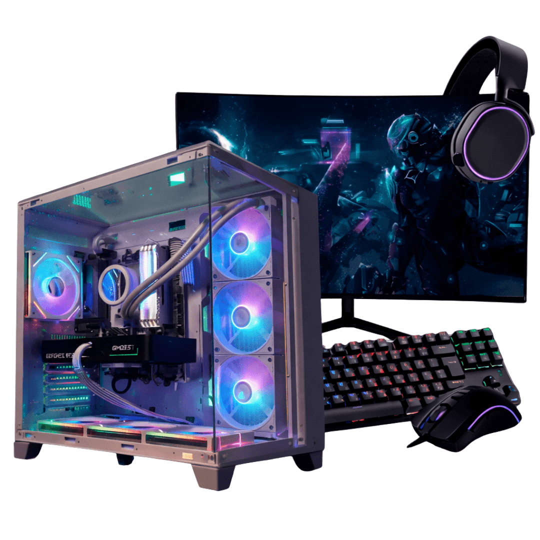PC Gamer Completo Ryzen 7 5700X, RTX 4060, 32GB RGB DDR4, SSD NVMe 1TB, 700W 80 Plus, Full White - LPS5JHPC-E