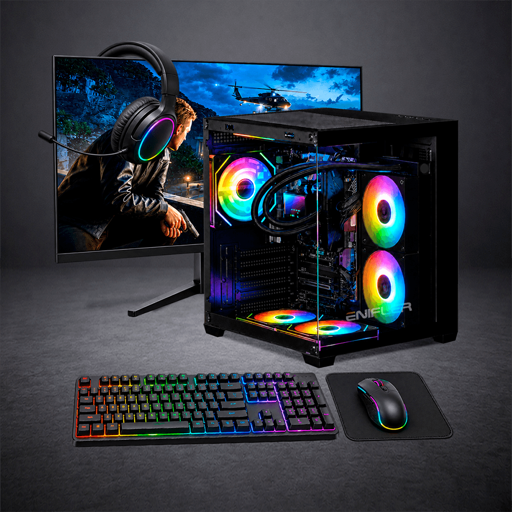 PC Gamer Ryzen 5 5600G | 16GB DDR4 | SSD 480GB | Promoção