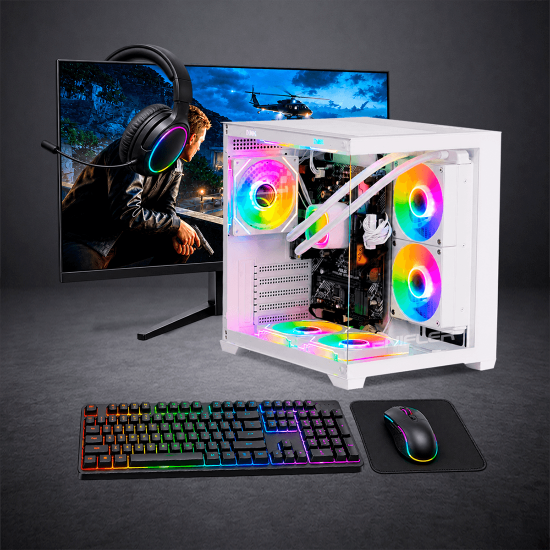 PC Gamer Ryzen 5 8600G - Processador e GPU em Apenas Um | Enifler