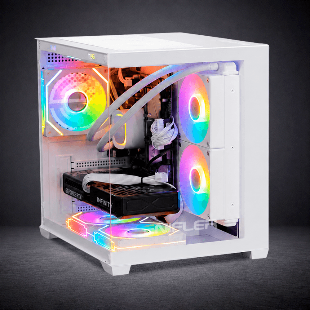 PC Gamer Ryzen 5 5500 RTX 5060 - Desempenho ágil e potente | Enifler