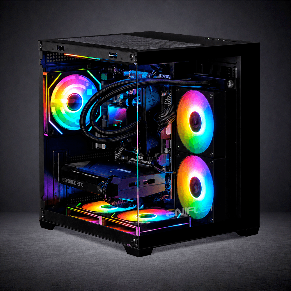 PC Gamer Ryzen 5 5600 e RTX 4060 - Domine os Jogos com Estilo