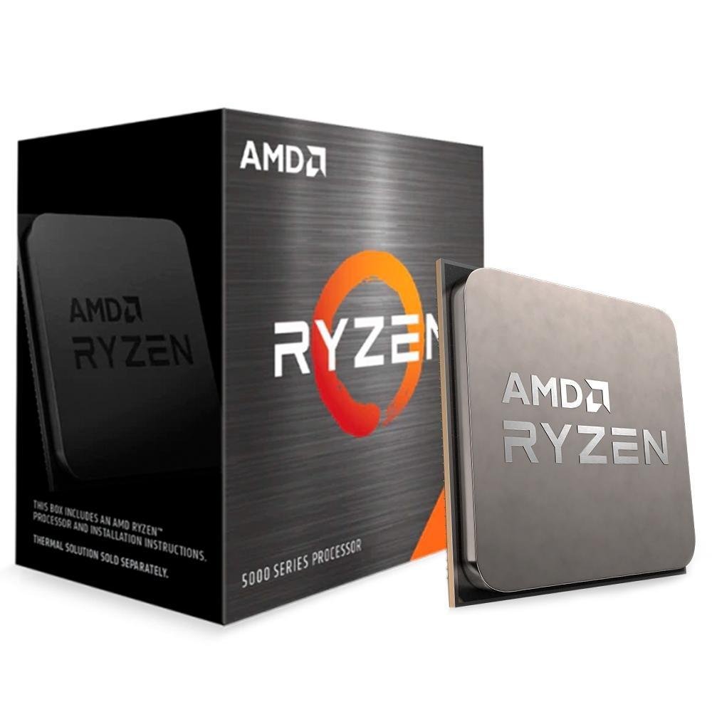 Processador AMD Ryzen 7 5700X, 8 Cores, 16 Threads, 4.6GHz Boost, AM4, Sem Vídeo, 100-100000926WOF