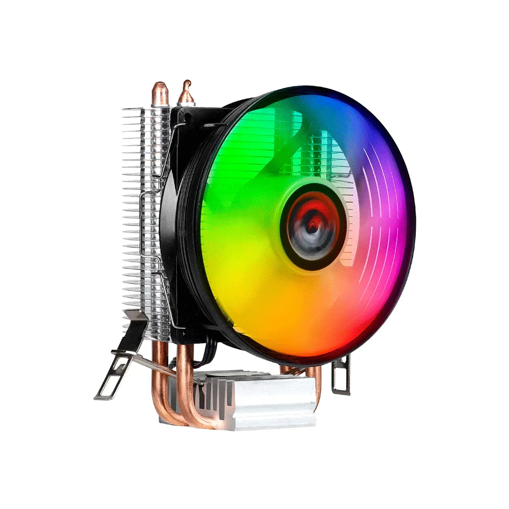 Cooler Para Processador PCYes Lorx, Rainbow, 92mm, Intel-AMD, Black, LORX-E
