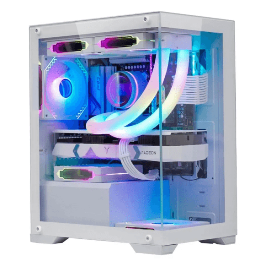 PC Gamer Ryzen 5 4500, RTX 2060, 16GB DDR4, SSD NVMe 500GB, 600W 80 Plus, PCR7G34-E