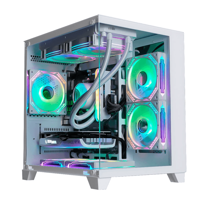 PC Gamer Ryzen 5 4500, RTX 2060, 16GB DDR4, SSD NVMe 500GB, 600W 80 Plus, PCR7G35-E