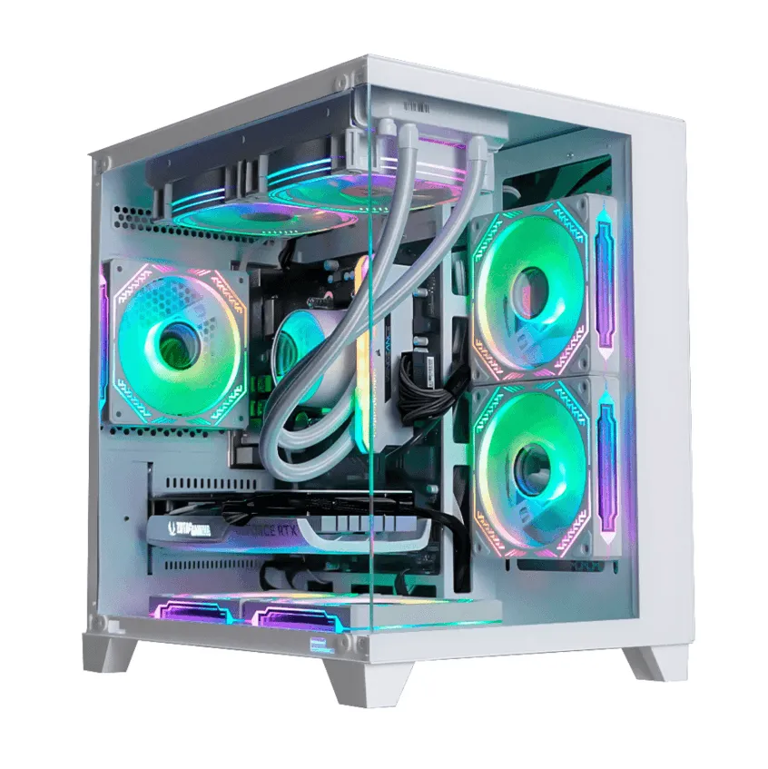 PC Gamer Ryzen 5 4500, RTX 2060, 16GB DDR4, SSD NVMe 500GB, 600W 80 Plus, PCR7G35-E