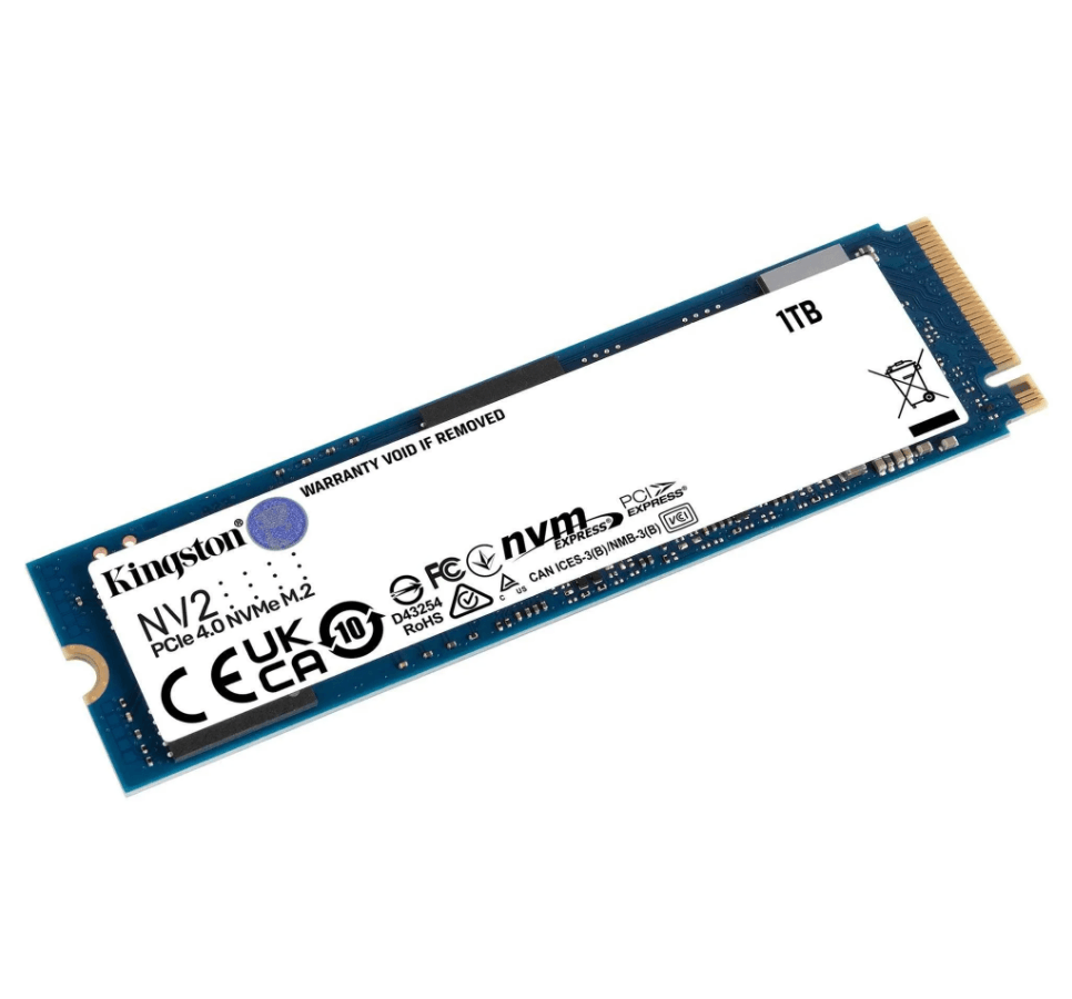 SSD Kingston NV2, 1TB, M.2 2280, NVMe PCIe 4.0 x4, Leitura 3.500MB