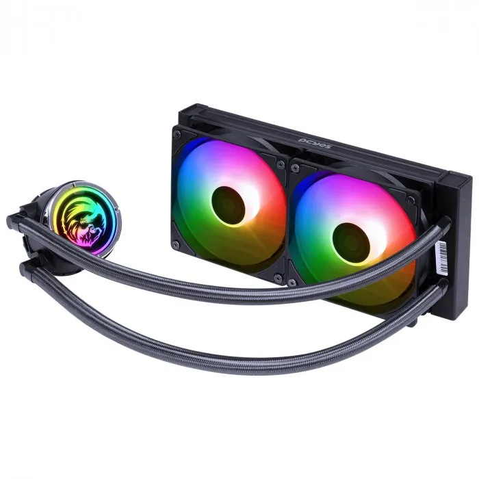 Water Cooler Nix 2 240mm (intel/amd) Argb - Tdp 250w - Pcywcnix240