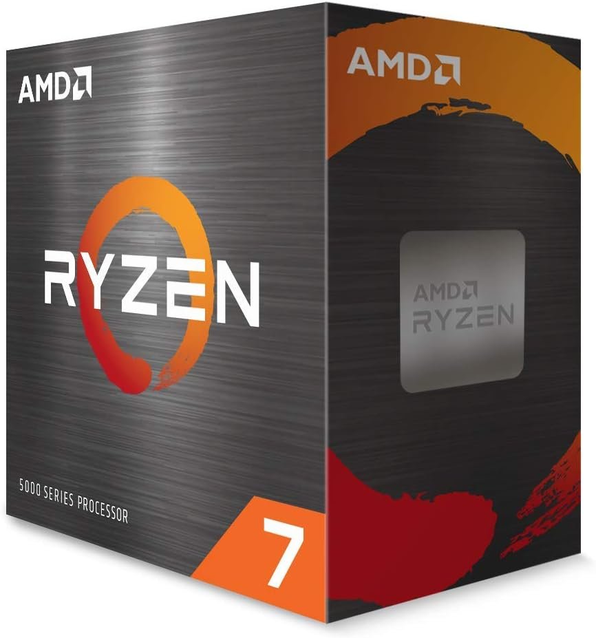 Processador AMD Ryzen 7 5800X 3.80GHz (Turbo 4.70GHz) - 5000 Series, AM4 - 100-100000063WOF