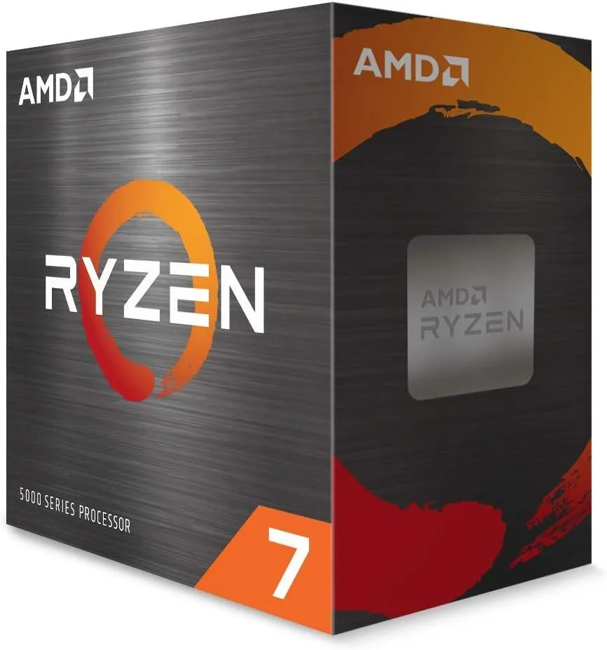 Processador AMD Ryzen 7 5800X 3.80GHz (Turbo 4.70GHz) - 5000 Series, AM4 - 100-100000063WOF