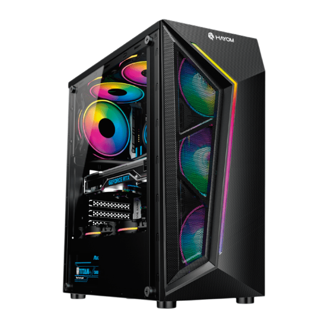 PC Gamer Completo Ryzen 5 5500, RTX 3060, 16GB DDR4, SSD 480GB, 600W 80 Plus, 41IB44MF-E