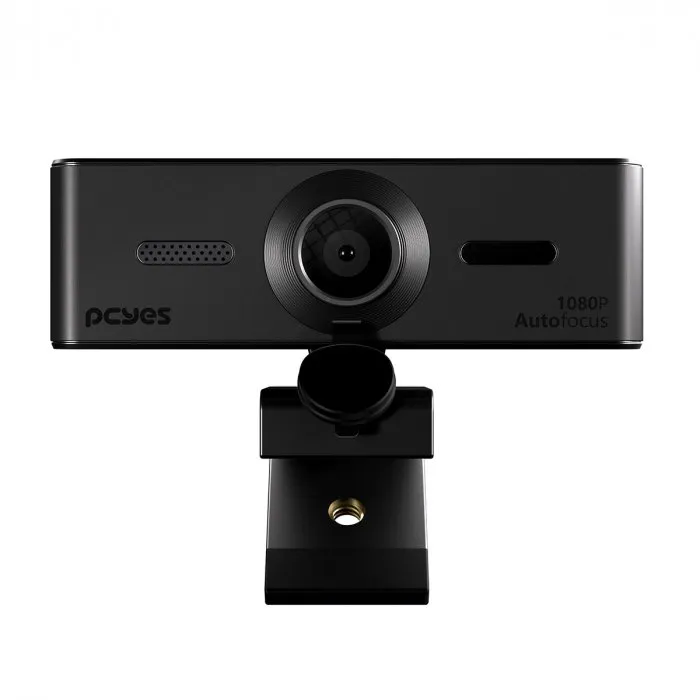 Webcam Pcyes Raza, 1080P, 60Fps, Com Microfone Integrado, Foco Automático, Preto - Fhd-03
