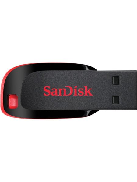 Pen Drive Sandisk Cruzer Blade 64gb Usb 20 Preto Sdcz50 064g B35 Enifler Enifler A 3736