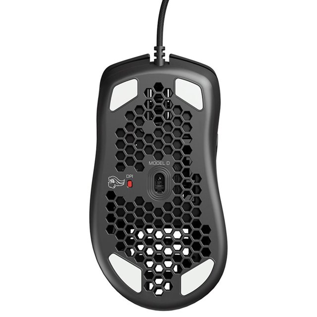 Mouse Gamer Glorious Model D, RGB, 6 Botões, 12000DPI, Preto GDBLACK