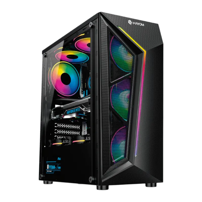 PC Gamer Ryzen 5 5500, RTX 3060, 16GB DDR4, SSD 480GB, 600W 80 Plus