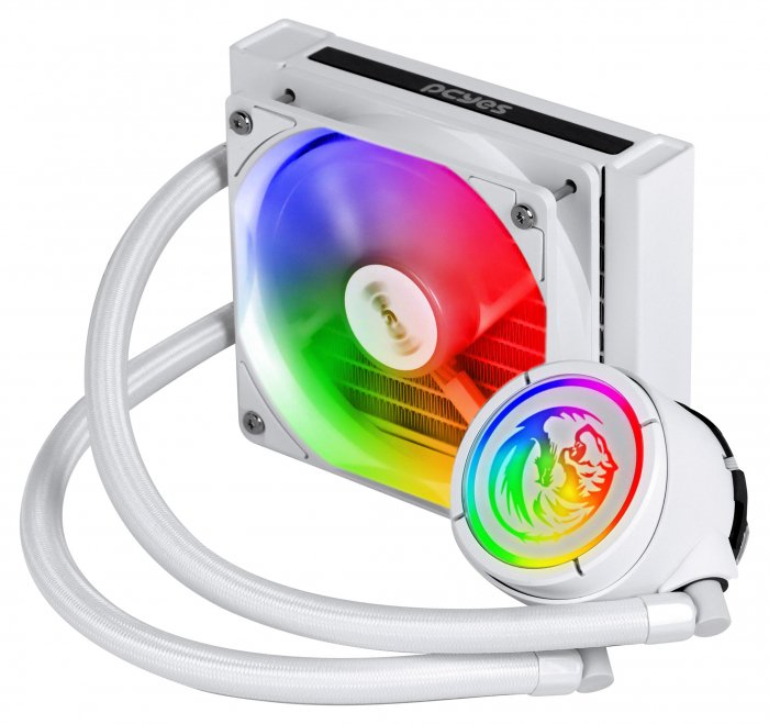 Water Cooler Nix 2 White 120mm Argb - Tdp 200w - Pcywcnix120w