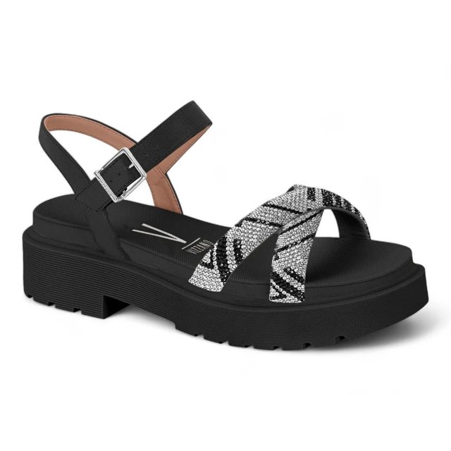 Sandália Tratorada Sandalia Vizzano Salto Tratorado Sandália