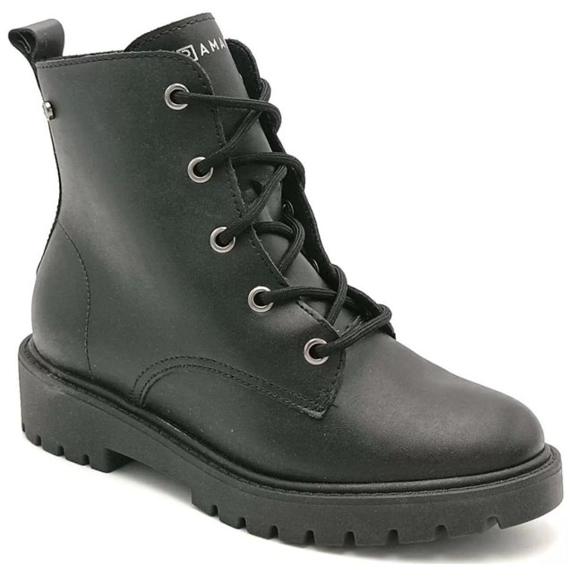 Bota Ramarim Coturno Tratorado Preta Bota Coturno Ramarim Salto