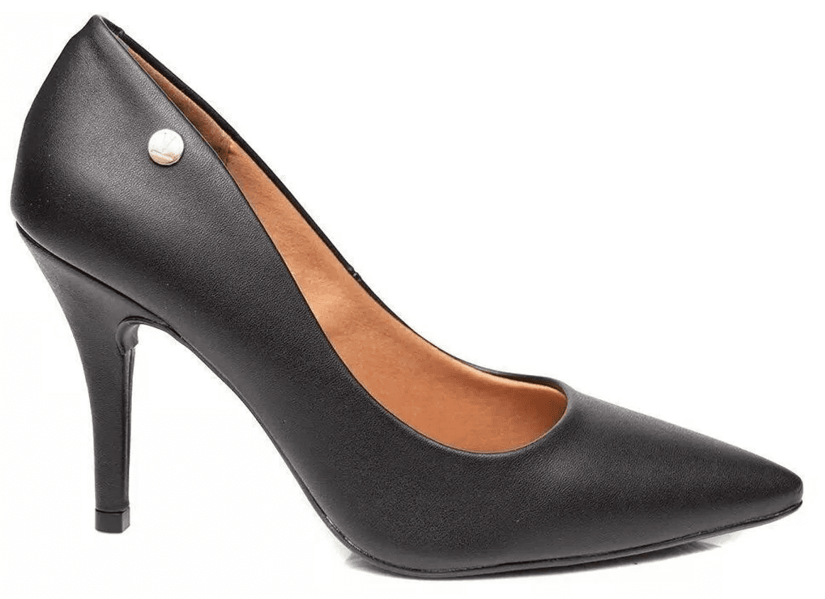 Sapato Scarpin Vizzano Salto Vizzano Preto Fino Sapato Vizzano