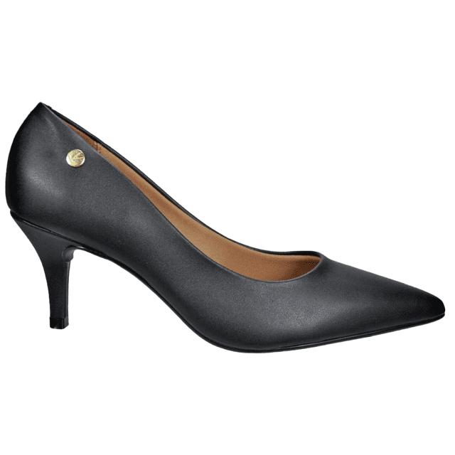Sapatos Scarpin Scarpin Bebecê Bico Fino Preto Sapato Feminino